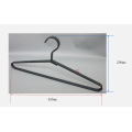 Metal Wide Board Clothes Top Hangers Black Adult Coat Hangers